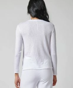 Stateside NEW ARRIVALS Supima Slub Jersey Long Sleeve V-Neck 10 Stateside NEW ARRIVALS Supima Slub Jersey Long Sleeve V-Neck