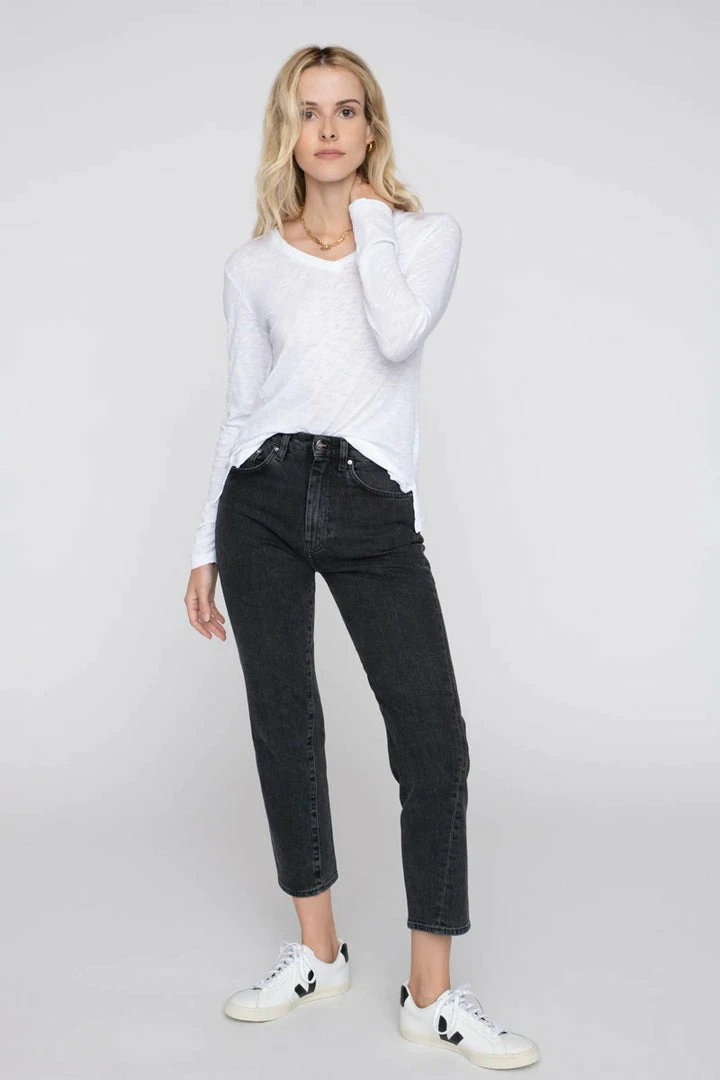 Stateside NEW ARRIVALS Supima Slub Jersey Long Sleeve V-Neck 6 Stateside NEW ARRIVALS Supima Slub Jersey Long Sleeve V-Neck