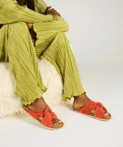 Intentionally _. Jordana Slide In Terracotta NEW ARRIVALS