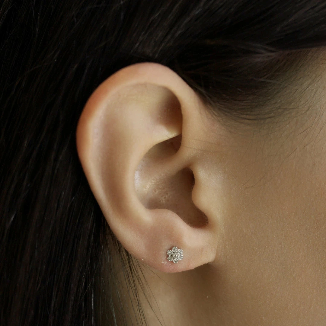 Tai Rittichai NEW ARRIVALS Small Flower Studs 4 Tai Rittichai NEW ARRIVALS Small Flower Studs