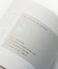 Night Space Herbarium Collection: Pinon Candle