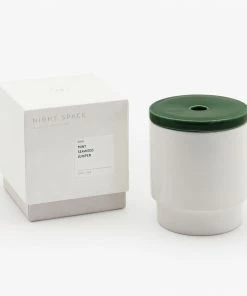 Night Space Dark Green Candle 7 Night Space Dark Green Candle