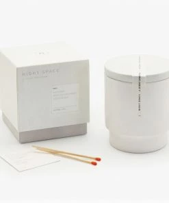 Night Space Pure White Candle Home Fragrance