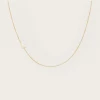 Tai Rittichai Simple 14K Initial Necklace L