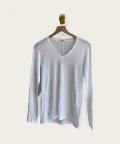 Stateside NEW ARRIVALS Supima Slub Jersey Long Sleeve V-Neck 13 Stateside NEW ARRIVALS Supima Slub Jersey Long Sleeve V-Neck