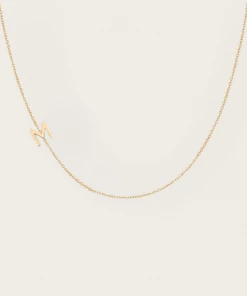 Tai Rittichai NEW ARRIVALS Simple 14K Initial Necklace M