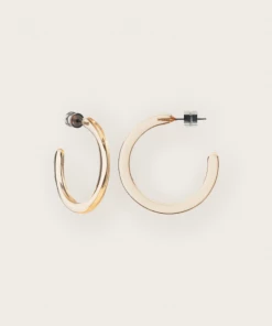 Machete Mini Hoops In Tangerine