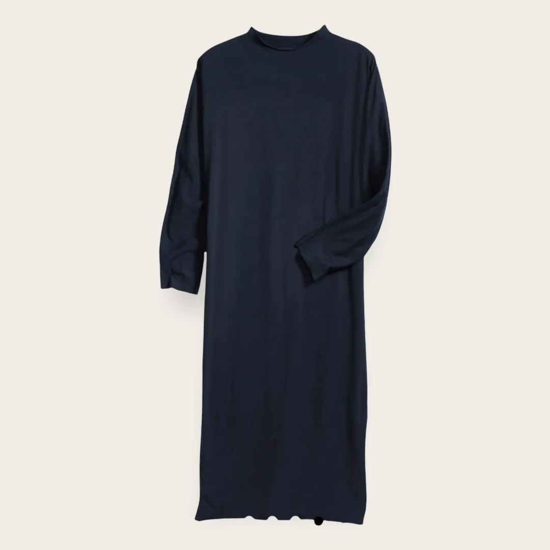 Frank & Eileen Funnel Neck Midi Dress British Royal Navy Clothing 3 Frank & Eileen Funnel Neck Midi Dress British Royal Navy Clothing