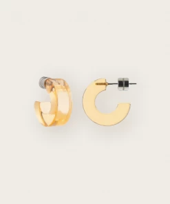 Machete NEW ARRIVALS Muse Hoops In Tangerine