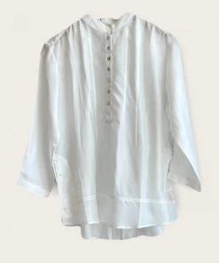 Neem Brylee Top Silk In White