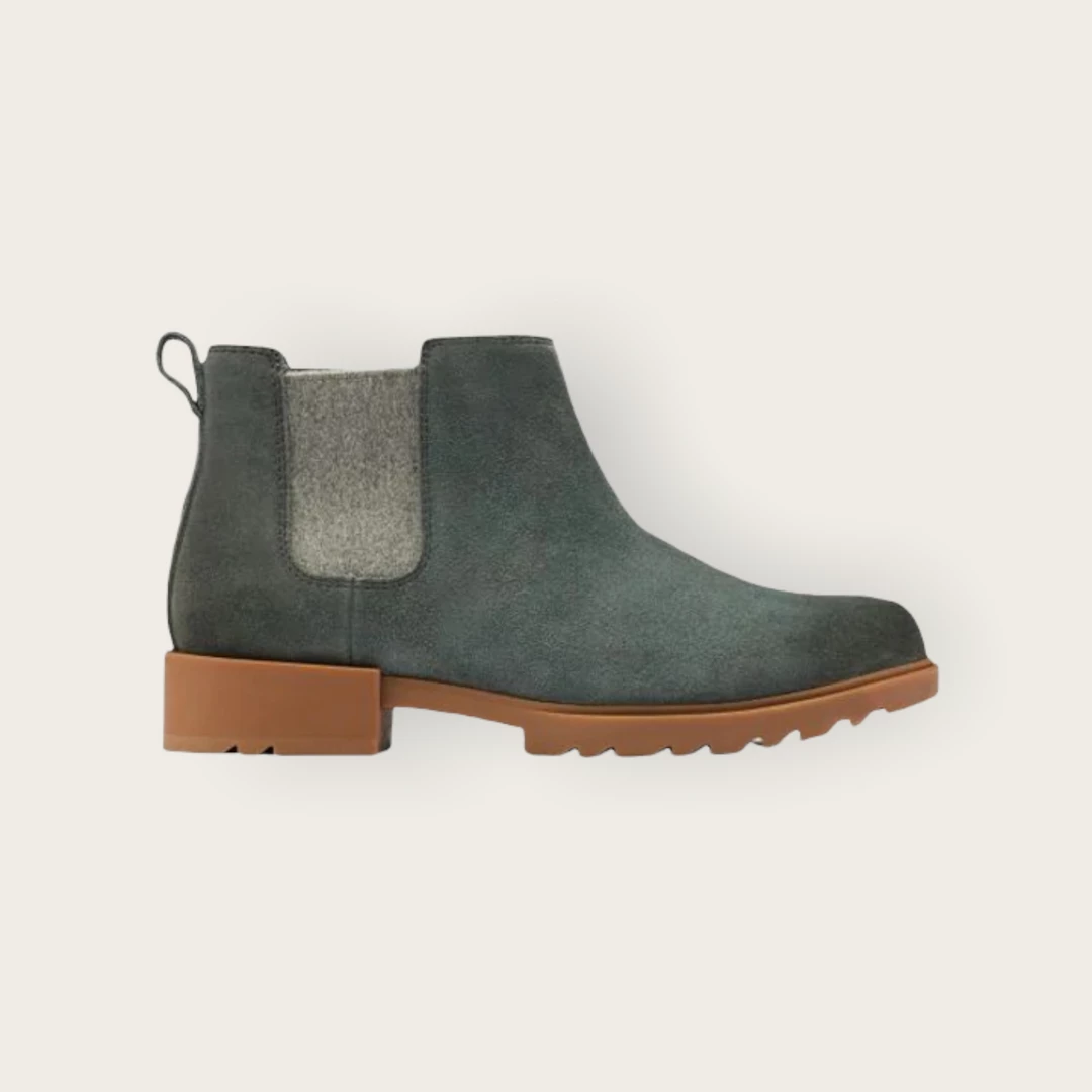 Sorel Emelie II Chelsea Boot (Dark Moss Gum) 3 Sorel Emelie II Chelsea Boot (Dark Moss Gum)