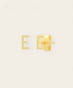 Tai Rittichai NEW ARRIVALS 14k Gold Initial Post Earrings