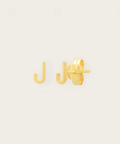 Tai Rittichai NEW ARRIVALS 14k Gold Initial Post Earrings