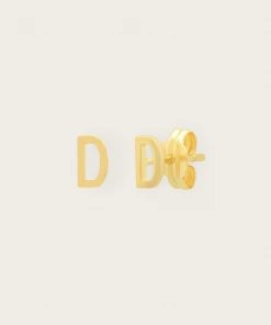 Tai Rittichai NEW ARRIVALS 14k Gold Initial Post Earrings