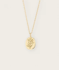 Erin Claus Olive Branch Necklace