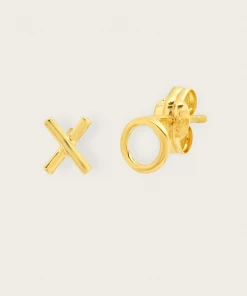 Tai Rittichai NEW ARRIVALS XO Post Earrings Gold