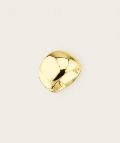 Gabriela Artigas Flat Balloon In Yellow Plate 14K