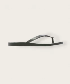 Melissa NEW ARRIVALS Sun Venice Metallic Flip-Flop: Graphite