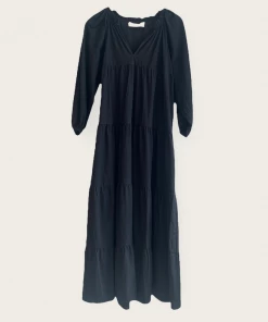 Natalie Martin NEW ARRIVALS Rose Dress In Black