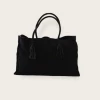 By James Suede Tote Black NEW ARRIVALS 1 By James Suede Tote Black NEW ARRIVALS