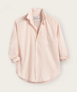 Frank & Eileen NEW ARRIVALS Eileen Woven Button Up: Vintage Rose