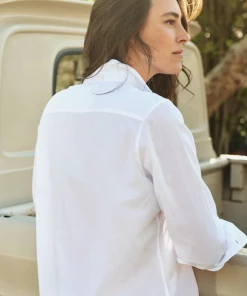 Frank & Eileen Eileen Woven Button-up White NEW ARRIVALS
