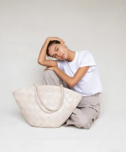 Bembien Alma Grande Weave In Cream NEW ARRIVALS