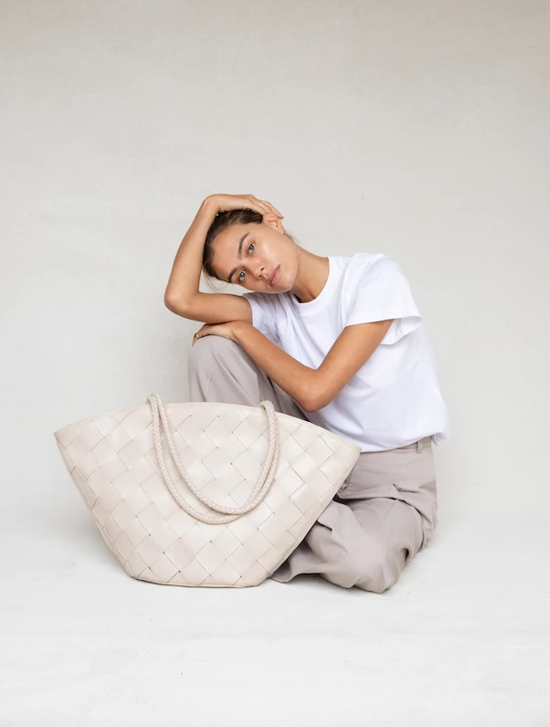 Bembien Alma Grande Weave In Cream NEW ARRIVALS 4 Bembien Alma Grande Weave In Cream NEW ARRIVALS