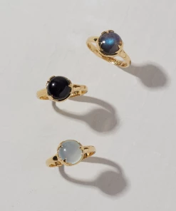 Studio Grun Under The Stars Ring Chalcedony NEW ARRIVALS