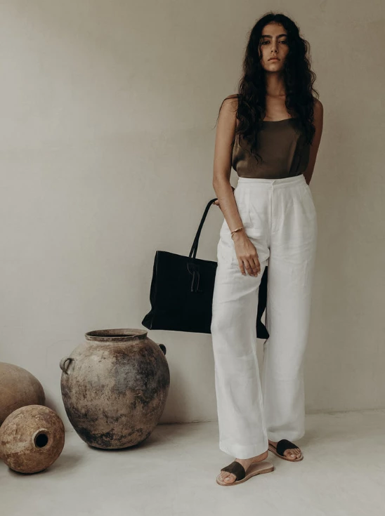 By James NEW ARRIVALS Suede Tote Nude 5 By James NEW ARRIVALS Suede Tote Nude