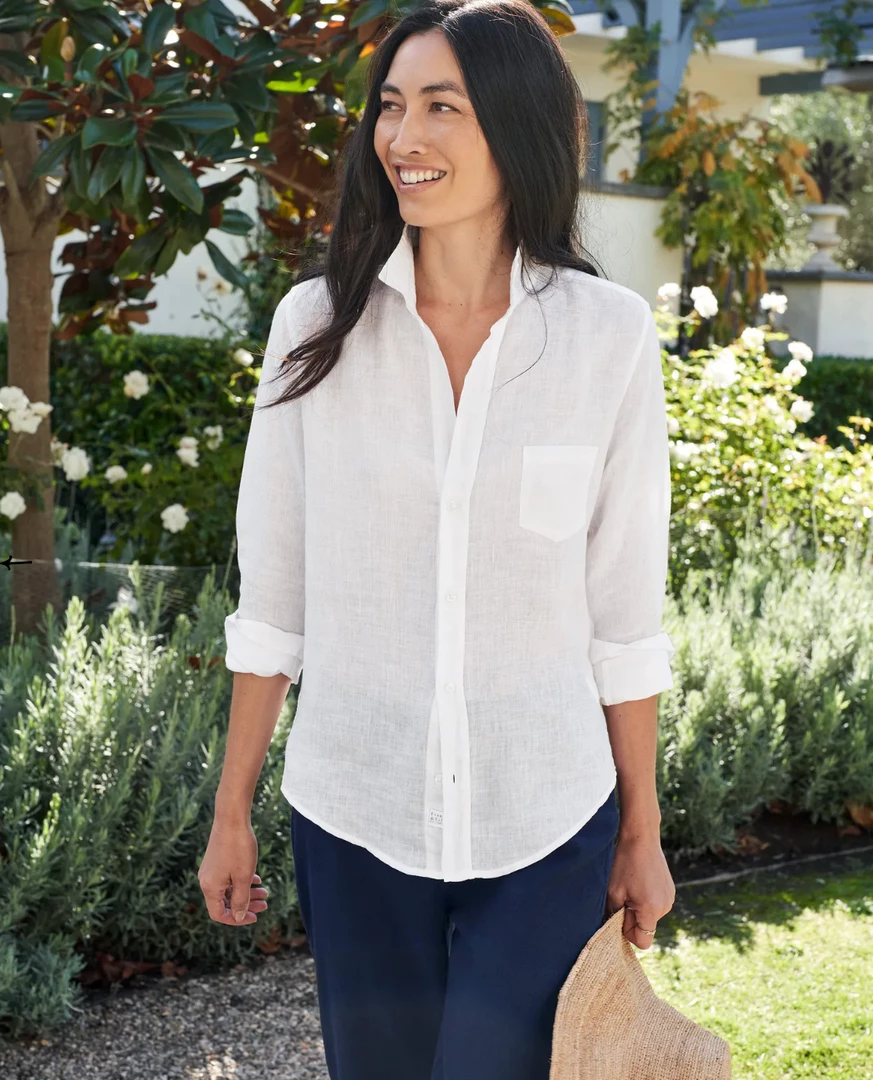 Frank & Eileen NEW ARRIVALS Barry Woven Button-Up: Shooting Red Hearts 5 Frank & Eileen NEW ARRIVALS Barry Woven Button-Up: Shooting Red Hearts