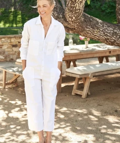 Frank & Eileen NEW ARRIVALS Northern Ireland Playsuit Linen