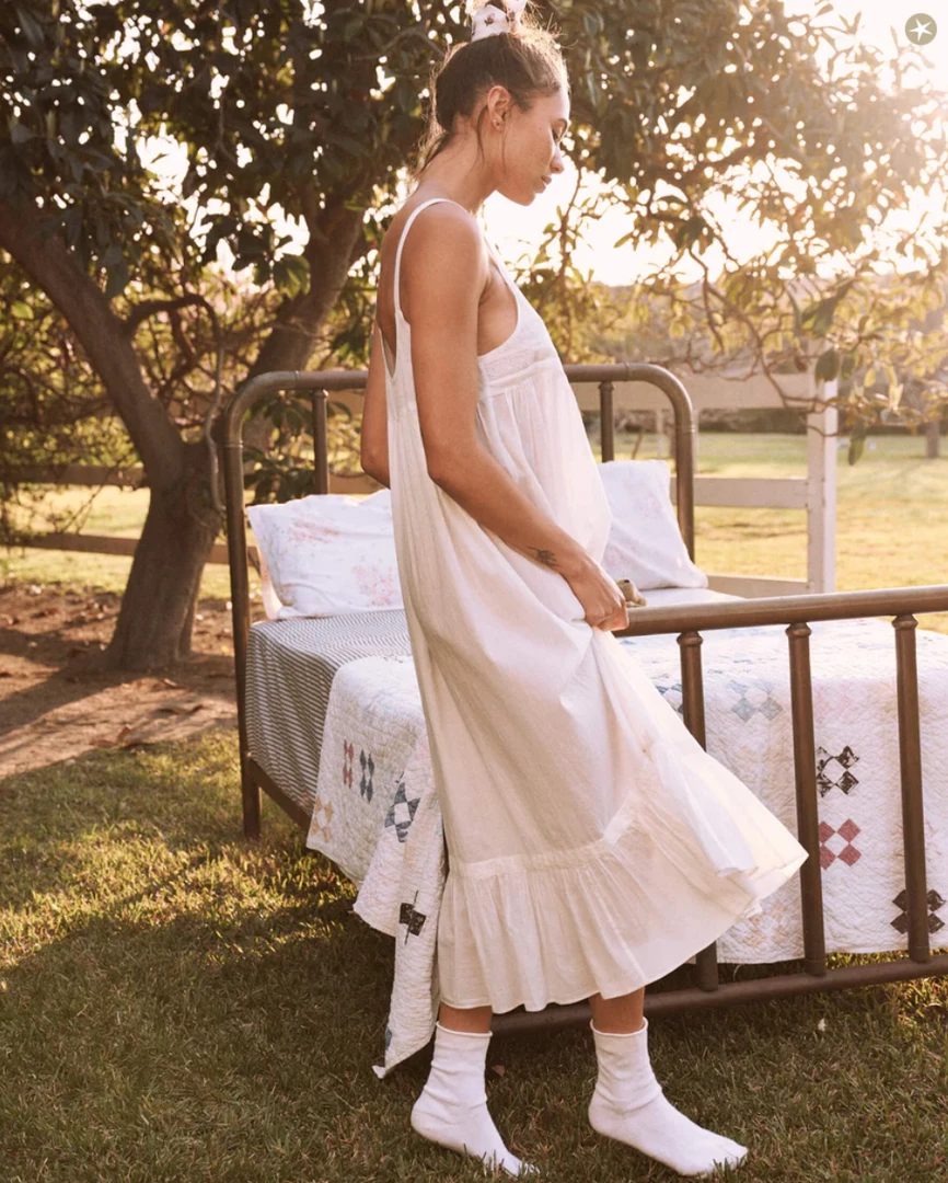 The Great Eyelet Ruffle Tank Night Dress NEW ARRIVALS 6 The Great Eyelet Ruffle Tank Night Dress NEW ARRIVALS