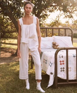 The Great Eyelet Tank: True White 10 The Great Eyelet Tank: True White