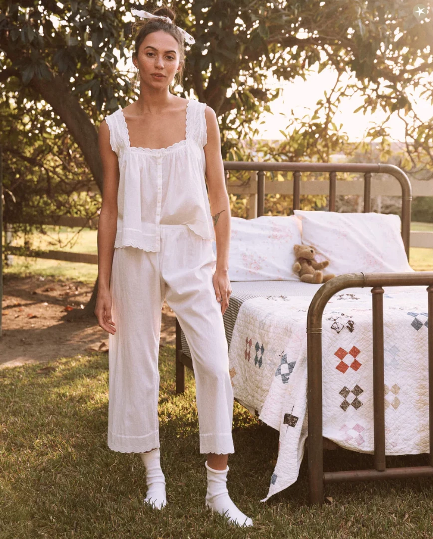 The Great Eyelet Tank: True White 6 The Great Eyelet Tank: True White