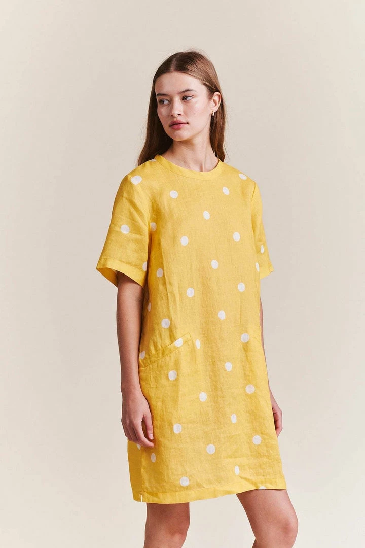 Trovata Raffiel Dress Lemon Dot NEW ARRIVALS 3 Trovata Raffiel Dress Lemon Dot NEW ARRIVALS
