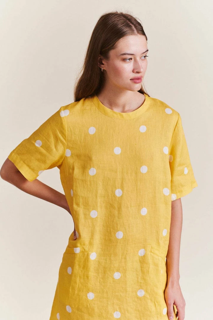 Trovata Raffiel Dress Lemon Dot NEW ARRIVALS 5 Trovata Raffiel Dress Lemon Dot NEW ARRIVALS
