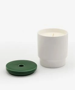 Night Space Dark Green Candle