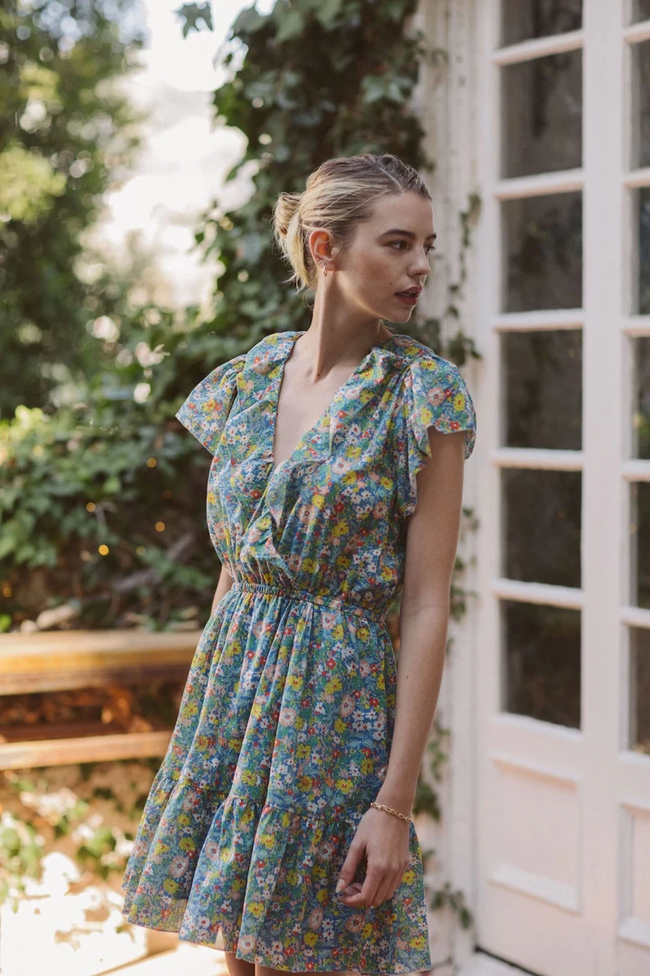 Trovata Marcella Dress Summer Fields 5 Trovata Marcella Dress Summer Fields