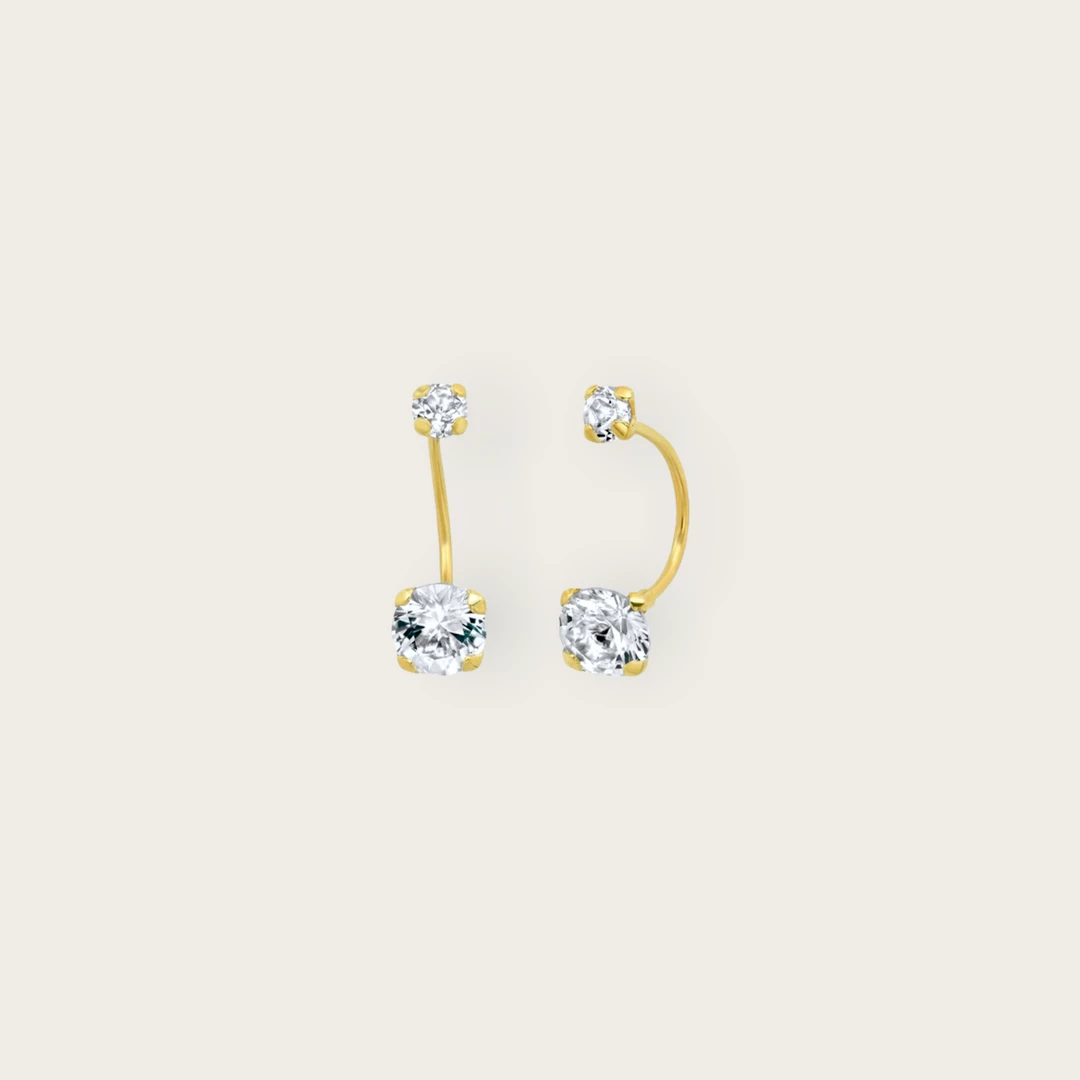 Tai Rittichai White Topaz Huggie Jewelry 3 Tai Rittichai White Topaz Huggie Jewelry