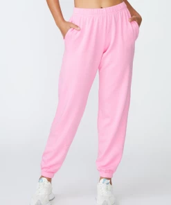 Stateside NEW ARRIVALS Softest Fleece Sweatpant In Cotton Candy
