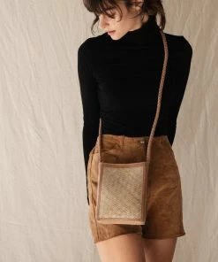 Bembien NEW ARRIVALS Porta Crossbody: Rattan