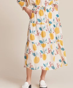 Trovata NEW ARRIVALS Makena Skirt Valencia Print