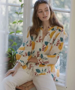 Trovata Quincy Blouse Valencia Print