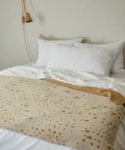 Hillery Sproatt Decor Night Sky Ocre Blanket