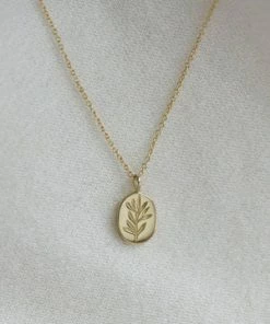 Erin Claus Olive Branch Necklace