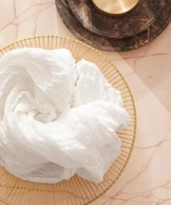 Haomy NEW ARRIVALS Victoire Scarf Ivory